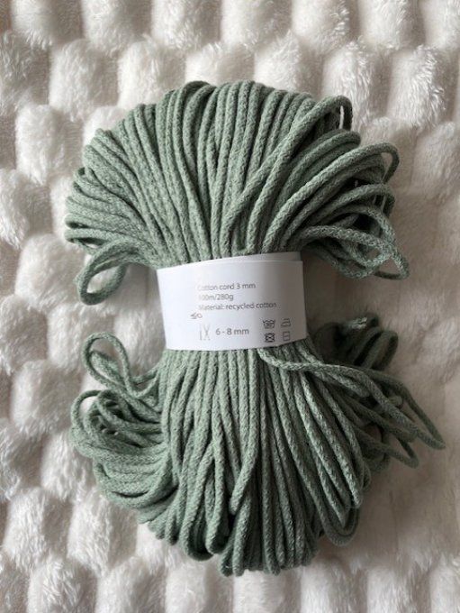 Fil Menthe Sauvage 3 mm Ref 50
