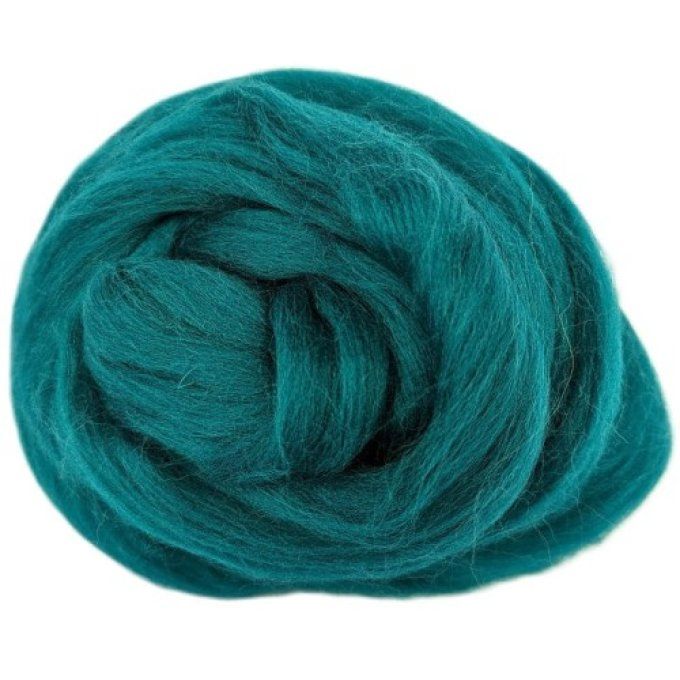 Laine peignée Pétrole