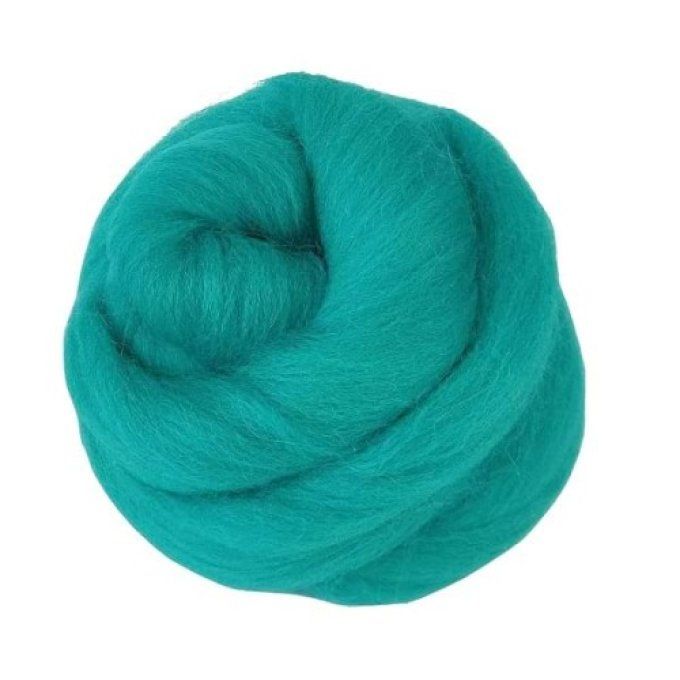 Laine peignée Emeraude