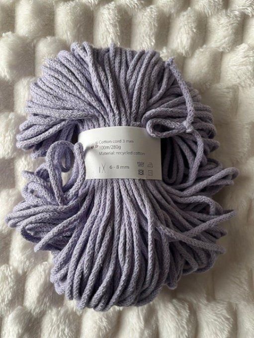 Fil Lavande 3 mm 100 m Ref :68