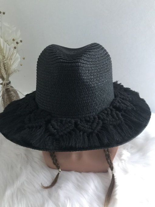 Chapeau Bohème noir 