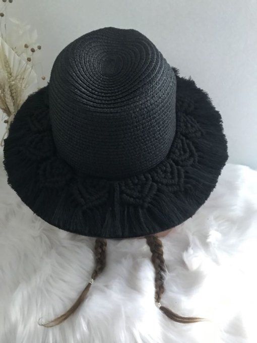 Chapeau Bohème noir 