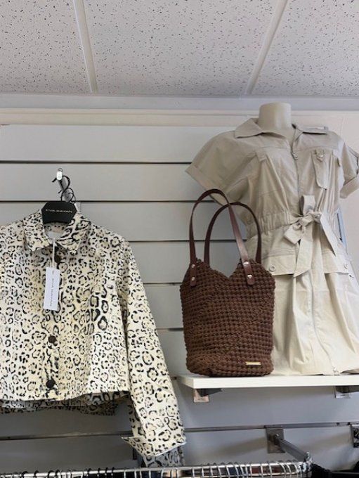 Sac en macramé Ficelle , Café ou Chocolat 