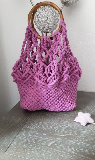 Sac orchidée